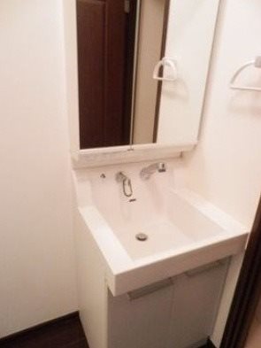 港区白金台2丁目楽器可(ピアノ・弦楽器)アパート 洗面所