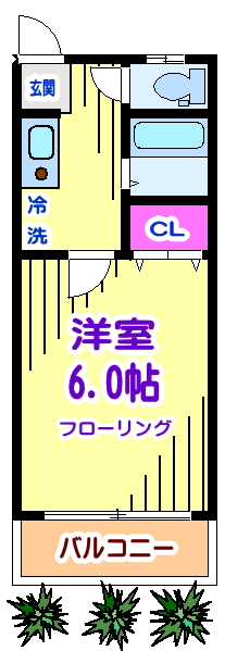 シャンティー堀　 間取り