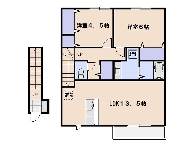キャトルセゾン A棟 間取り