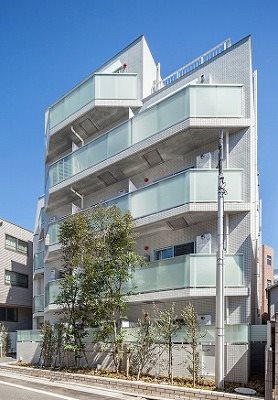 目黒区中目黒1丁目楽器可(防音・24時間演奏・グランドピアノ・弦・管楽器・声楽・DTM)マンション 外観