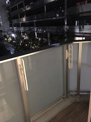 目黒区下目黒2丁目楽器可(防音・24時間演奏・グランドピアノ・弦・管楽器・声楽・DTM)マンション ベランダ