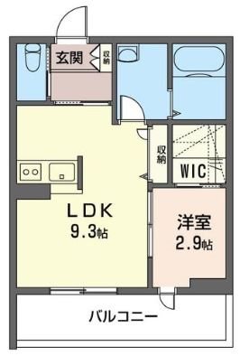 エスポワール 302号室 間取り