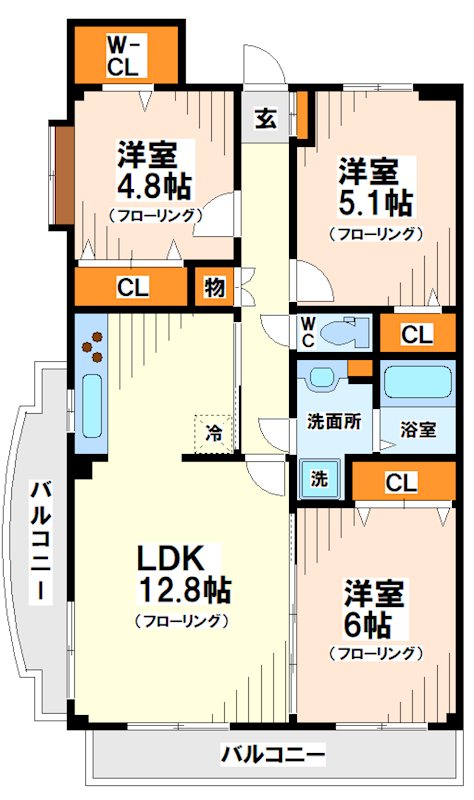 ファースト調布 間取り