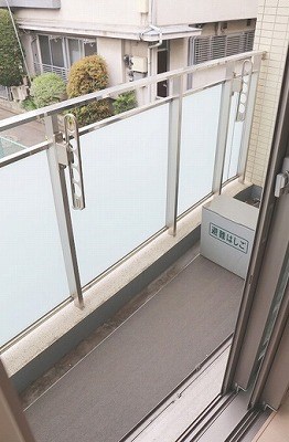 世田谷区太子堂2丁目楽器可(防音・グランドピアノ・弦・木管楽器)マンション ベランダ