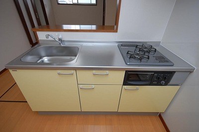 新宿区住吉町楽器可（弦・管打楽器・声楽）マンション キッチン
