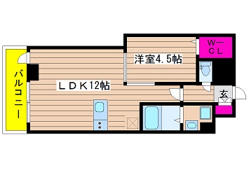 大阪府大阪市中央区久太郎町１丁目 間取り