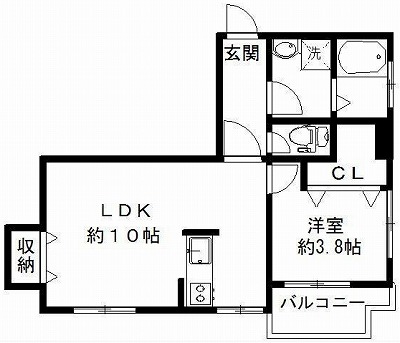 文京区大塚3丁目楽器可（ピアノ・弦楽器）マンション 間取り