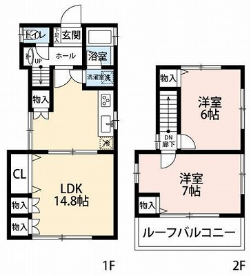 世田谷区北烏山1丁目楽器可（ピアノ・弦管楽器・声楽・DTM）戸建 間取り