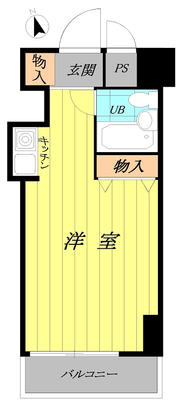 ﾄｯﾌﾟ東高円寺 502号室 間取り