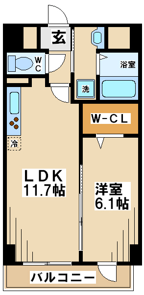 東京都世田谷区南烏山１丁目 間取り