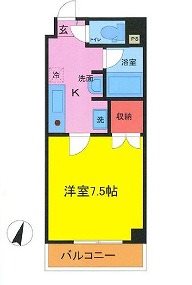 板橋区小茂根4丁目楽器可(防音・グランドピアノ・弦・管楽器・声楽)マンション 間取り