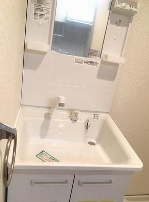 渋谷区笹塚1丁目楽器可(防音・グランドピアノ・弦・管楽器・声楽)マンション 洗面所