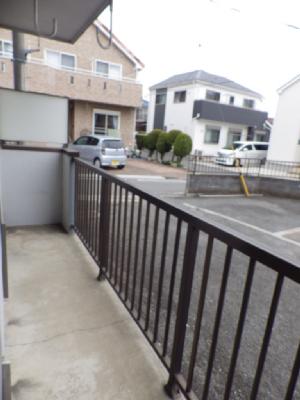 西ノ岡ハイツ ベランダ