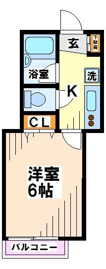 スマイルロフト新町 間取り