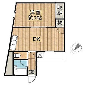練馬区旭丘1丁目楽器可（ピアノ・弦管楽器・声楽・DTM）マンション 間取り