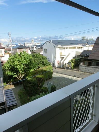 アップルハウス境田町 ベランダ