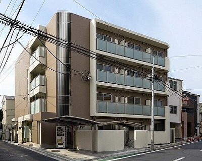 杉並区天沼3丁目楽器可(グランドピアノ・弦・管楽器・声楽)マンション 外観