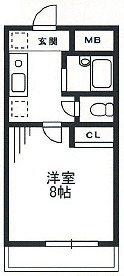 立川市柏町2丁目楽器可(ピアノ・弦・管楽器・声楽)マンション 間取り