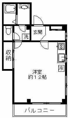 千代田区平河町1丁目楽器可（グランドピアノ・弦楽器）マンション 間取り