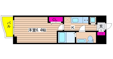 クリスタルグランツ西本町 間取り