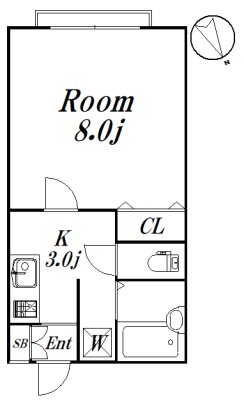 フィオーレハウス南棟 間取り図