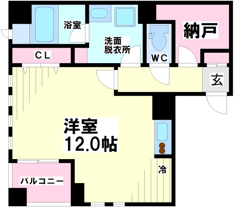 ベルメゾン幡ヶ谷 間取り