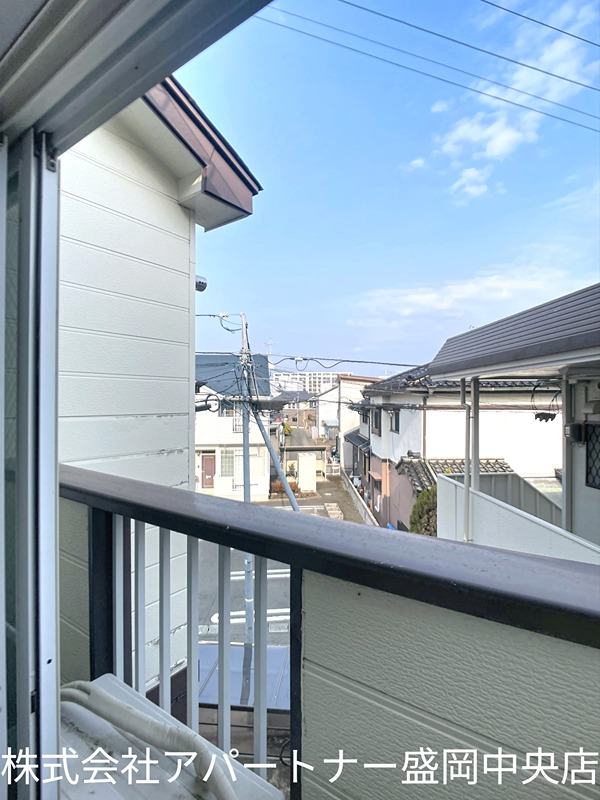 アップルハウス城西町 ベランダ
