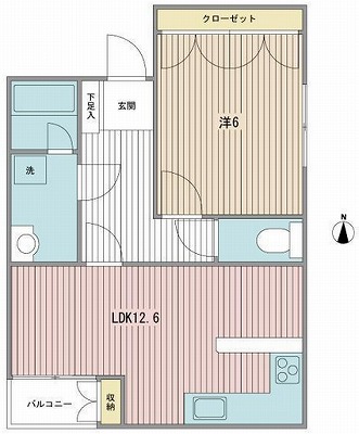 品川区北品川5丁目楽器可(グランドピアノ・弦・管楽器・声楽)マンション 間取り