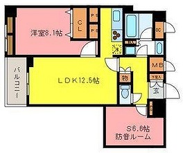 文京区湯島1丁目楽器可（防音・アップライトピアノ・弦管楽器・声楽・DTM）マンション 間取り