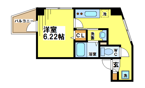 プレジール千歳烏山 間取り