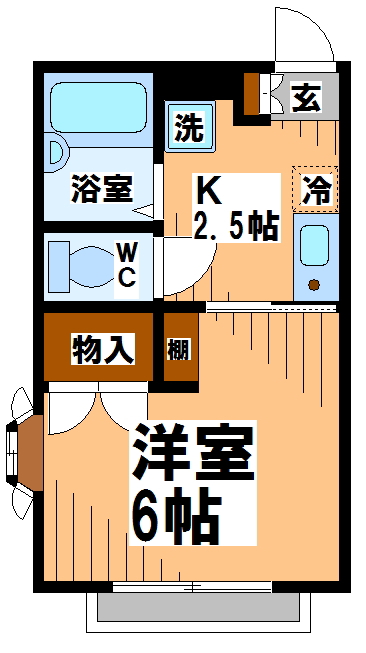シャルム御殿山 間取り
