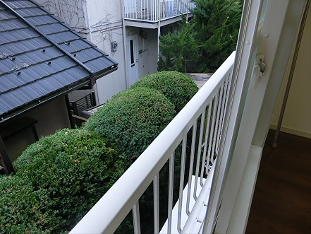 シャルム御殿山 ベランダ