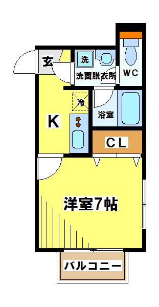 ガーネットハイツ 間取り