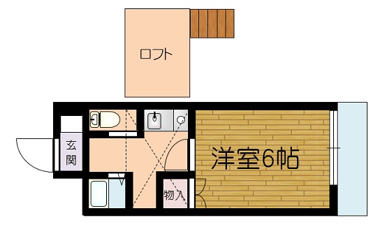 アップルハウス天昌寺 間取り