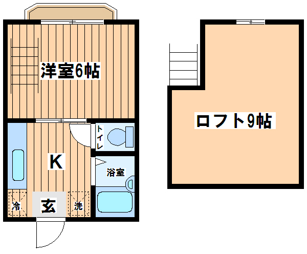 コーポメイプル 間取り