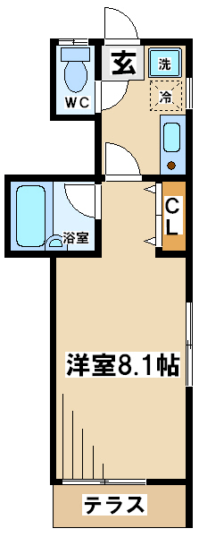 東京都世田谷区給田２丁目 間取り