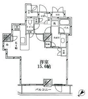 中央区勝どき3丁目楽器可（ピアノ・弦管楽器・声楽・DTM）マンション 間取り