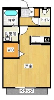 MK・Villa 205号室 間取り