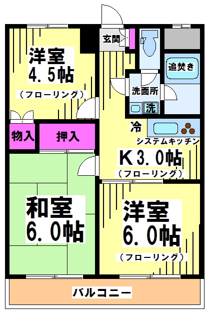 コーポ石井 間取り