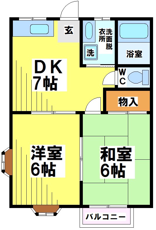 サンロリアン 間取り