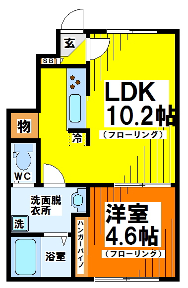 キングハウス桜上水 間取り