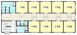練馬区桜台3丁目楽器可(ピアノ・弦管楽器・声楽)シェアハウスマンション 間取り