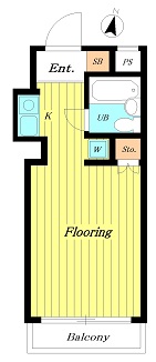 ﾄｯﾌﾟ西荻窪第４ 301号室 間取り