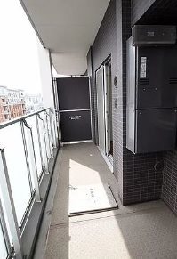 江東区南砂2丁目楽器可（防音・グランドピアノ・弦管打楽器・声楽・DTM）分譲マンション ベランダ