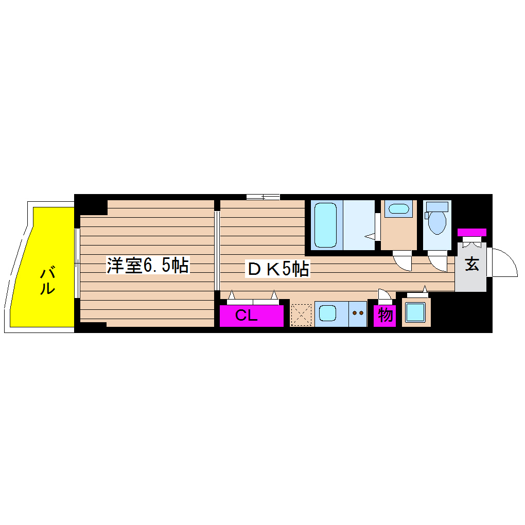 プレサンス江戸堀 間取り