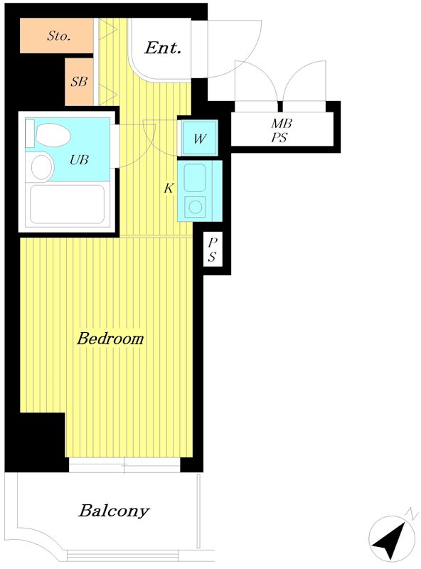 間取り ライオンズマンション横浜大通り公園第3 間取り図