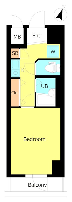 サンテミリオン目白 304号室 間取り