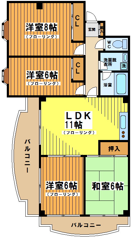 ヒロルミエール 間取り