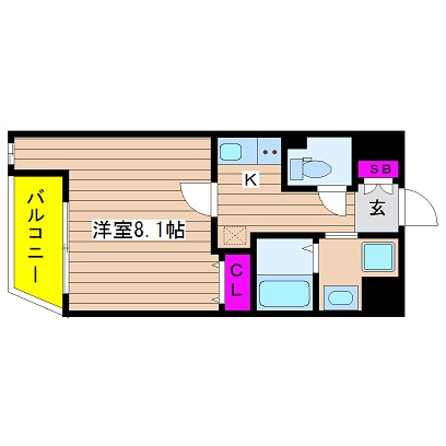 レジディア江戸堀 間取り