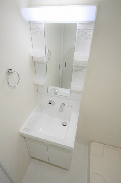 横浜市中区山下町楽器可（ピアノ・弦/管楽器・声楽・DTM）マンション 洗面所